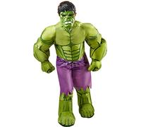 (TG. Taglia unica) Rubies Child's Marvel Universe Hulk Child Inflatable Costume,
