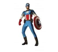 (TG. Taglia unica) Rubie's, costume ufficiale Marvel Captain America Grand Herit