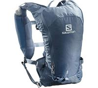 (TG. Taglia unica) SALOMON Agile 6 Set, Zaino da Corsa Leggero da 6 l, 2 borracc