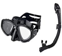 (TG. Taglia unica) SEAC One PRO, Maschera da Sub con Supporto per Videocamera Go
