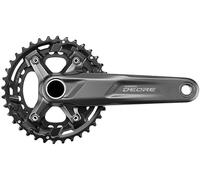 (TG. Taglia unica) SHIMANO, FC-M5100 DEORE 2x11S Crankset 36/26 Teeth x 175mm Un