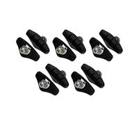 (TG. Taglia unica) Shimano R50T2 Tiagra, Pattini Freno, Nero, 5 pezzi - NUOVO