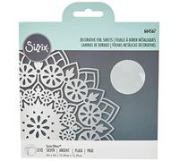 (TG. taglia unica) Sizzix 664567-Fogli Decorativi Effectz, 15 x 15,2 cm, 10 arge