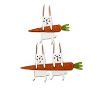 (TG. Taglia unica) Sizzix 665213 Fustella Thinlits a forma di coniglietto di Tim