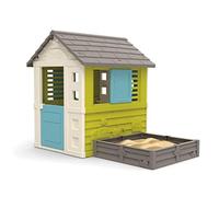 (TG. taglia unica) Smoby - Casetta Square con sabbiera, 7600810728, 2 anni, con