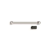 (TG. Taglia Unica) Tacx T-1708, Spina Adattatore Assale Unisex Adulto, Argento,