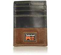 (TG. Taglia Unica) Timberland PRO Leather Front Pocket Wallet with Money Clip Ac