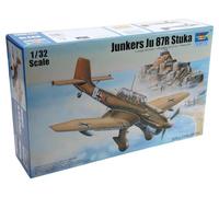 (TG. taglia unica) Trumpeter Junkers Ju87R Stuka Aereo da attacco tedesco (scala