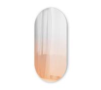 (TG. taglia unica) Umbra Misto - Specchio ovale da parete, 92 x 46 cm, colore sf