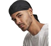 (TG. Taglia unica) Urban Classics Biker Bandana Cappellopello, Nero (Black 00007