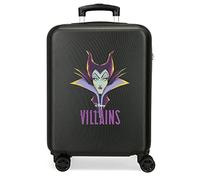 (TG. Taglia Unica) Valigia da cabina Disney Villains Maleficent Nero 38x55x20 cm