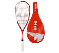 (TG. Taglia unica) Victor, racchetta da squash MP 140 rosso/bianco, nero/bianco