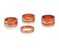 (TG. Taglia unica) XLC, Set distanziale Head AS-A02 Unisex-Adult, Arancione, One
