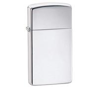 (TG. Taglia unica) Zippo 1610 - Accendino a Benzina Slim, Ricaricabile, Ottone,