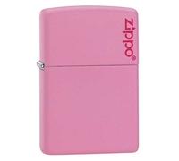 (TG. Taglia unica) Zippo Accendino a Benzina Lighter, Metal, Pink, One Size - NU
