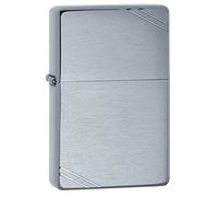 (TG. Taglia unica) Zippo Accendino a Benzina Lighter, Ottone, Silver, One Size -