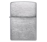 (TG. Taglia unica) Zippo Accendino, Metallo, Cromo Spazzolato, Taglia Unica - NU