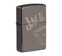 (TG. Taglia unica) Zippo Accendino tascabile Jack Daniels unisex, taglia unica -