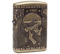 (TG. Taglia unica) Zippo Lighter, Gold, One Size - NUOVO