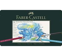 (TG. Tin of 36) Faber Aquarell Farbstifte 36er 117536 - NUOVO