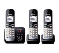 (TG. Trio mit Anrufbeantworter) Panasonic KX-TG6823 Telefoni domestici [Germania