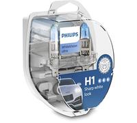 (TG. Twin box) Philips WhiteVision ultra H1 lampadina fari auto, confezione dopp