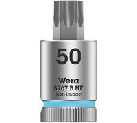(TG. TX 50 x 38,5 mm) 'Wera 05003072001 8767 B HF Vaso di punta Zyklop Torx con