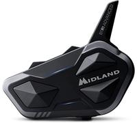 (TG. unica) Midland BTR1 Advanced Singolo C1529, Interfono Moto Bluetooth Singol