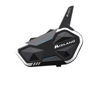 (TG. Unica) Midland - Interfono Moto Bluetooth + Mesh R1 Mesh Singolo, Auricolar