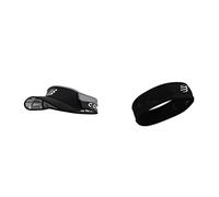 (TG. Uniq Size) COMPRESSPORT Visor Ultralight, Visiera da Corsa Unisex-Adult, Ne