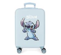 (TG. Valigia da cabina) Disney Stitch Naughty make a face Valigia da cabina Blu