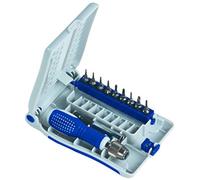 (TG. Variety Pack) kwb 117700 PRECISION Micro-bit Set Torner a vite da 11 pezzi,