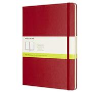 (TG. X-Large) Moleskine Notebook Classic con Pagine Bianche, Taccuino Copertina