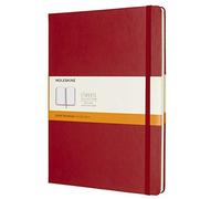 (TG. X-Large) Moleskine Notebook Classic Pagina a Righe, Taccuino Copertina Rigi