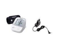 (TG. X4+Adattatore) OMRON X4 Smart Misuratore di Pressione da Braccio + OMRON AD