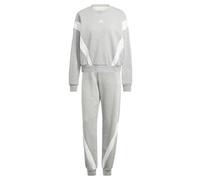 (TG. XL) adidas Donna Laziday Track Suit, Medium Grey Heather, XL - NUOVO