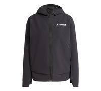 (TG. XL) adidas Donna Terrex Multi Soft shell Jacket, Black, XL - NUOVO