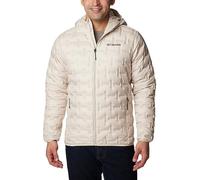 (TG. XL) Columbia Giacca Imbottita con Cappuccio da Uomo, Delta Ridge - NUOVO