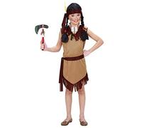 (TG. XL) Costume da Squaw 'Indiana', Taglia 11/13 Anni - NUOVO
