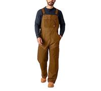 (TG. XL) Dickies Tradebuilt-Bavaglino Doppio Fronte, Tela Cerata Salopette Tuta,