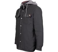 (TG. XL) Dickies Uomo, Giacca con cappuccio in cotone d'anatra rivestita in pile