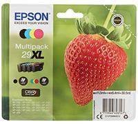 (TG. XL) Epson 29 XL Serie Fragola Cartuccia Originale, Multipack, XL, 4 Colori,