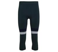 (TG. XL) FALKE Pantaloni Baselayer Maximum Warm 3/4 M Ti Materiale Funzionale ad