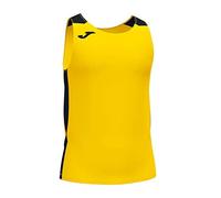 (TG. XL) Joma Joma102222.901.XL Canotta Record II Gialla Nera - NUOVO
