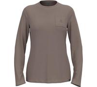 (TG. XL) Odlo Langarm Wandershirt Damen Merino 200 I Funktionsshirt Wandern Atmu