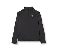(TG. XL) Odlo Midlayer 1/2 Zip Carve Light - Black Pullover - Donna, Donna, Blac