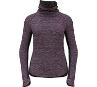 (TG. XL) ODLO Strato Intermedio 1/2 Zip Berra SL, Fudge di lamponi-Space Dye, XL