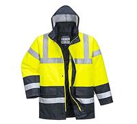 (TG. XL) Portwest S466 Giacca Traffico Contrast Alta Visibilit , Giallo, XL - NU