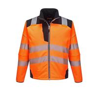 (TG. XL) Portwest T402 Giacca Vision Softshell Alta Visibilit , Arancione/Nero,