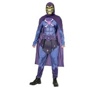 (TG. XL) Rubie's 301638XL Costume da scheletro di He-Man Deluxe, da uomo, multic